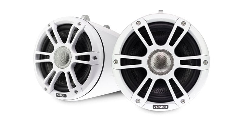 Båthøyttaler FUSION Signature 3 65 230W CRGBW hvite marine Waketower høyttalere 0100243801